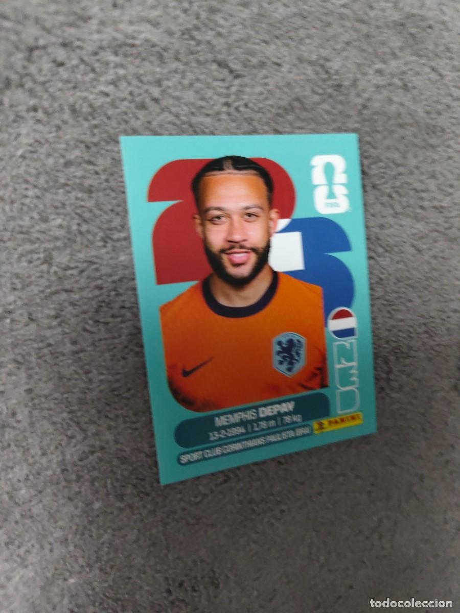 Cromos de Futebol: NED NED17 17 MUNDIAL 2026 PANINI MEMPHIS DEPAY HOLANDA 26 WORLD CUP STICKER PANINI FIFA AAZ
