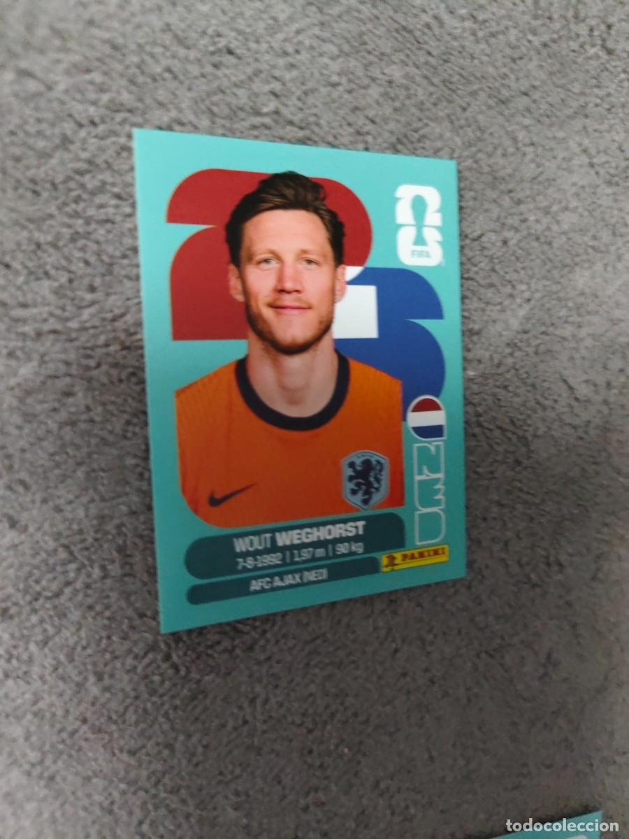 Cromos de Futebol: NED NED19 19 MUNDIAL 2026 PANINI WOUT WEGHORST HOLANDA 26 WORLD CUP STICKER PANINI FIFA AAZ
