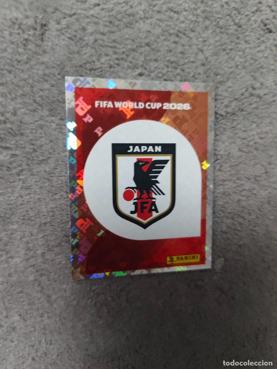 Football Stickers: JPN 1 JPN1 MUNDIAL 2026 PANINI LOGO ESCUDO JAPAN 26 WORLD CUP STICKER PANINI FIFA AAZ
