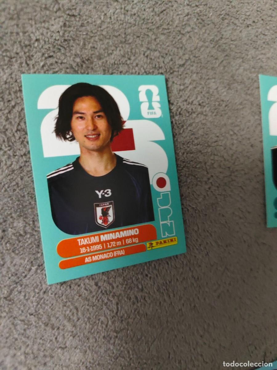 Cromos de Futebol: JPN JPN16 16 MUNDIAL 2026 PANINI TAKUMI MINAMINO JAP&Oacute;N 26 WORLD CUP STICKER PANINI FIFA AAZ