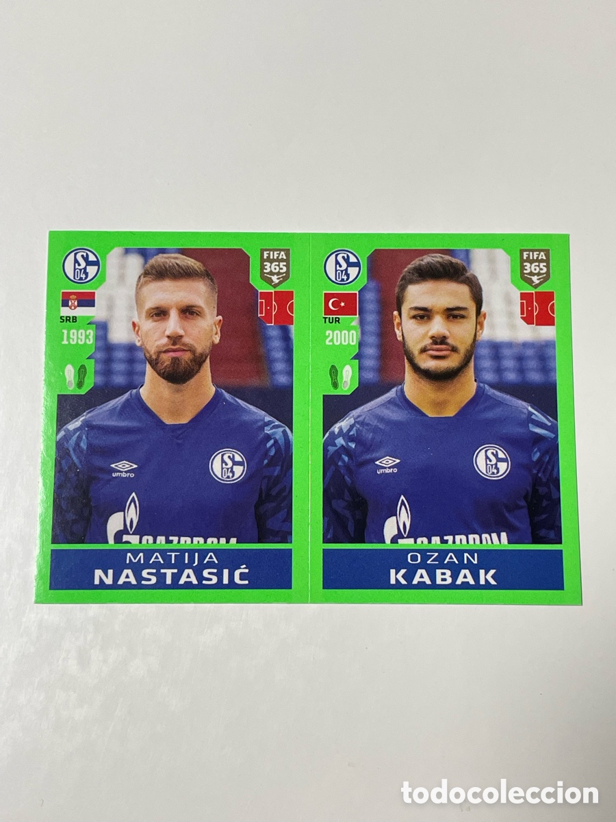 Cromos de Futebol: Matija Nastasić - Ozan Kabak Schalke 04 Panini 365 19/20 #190
