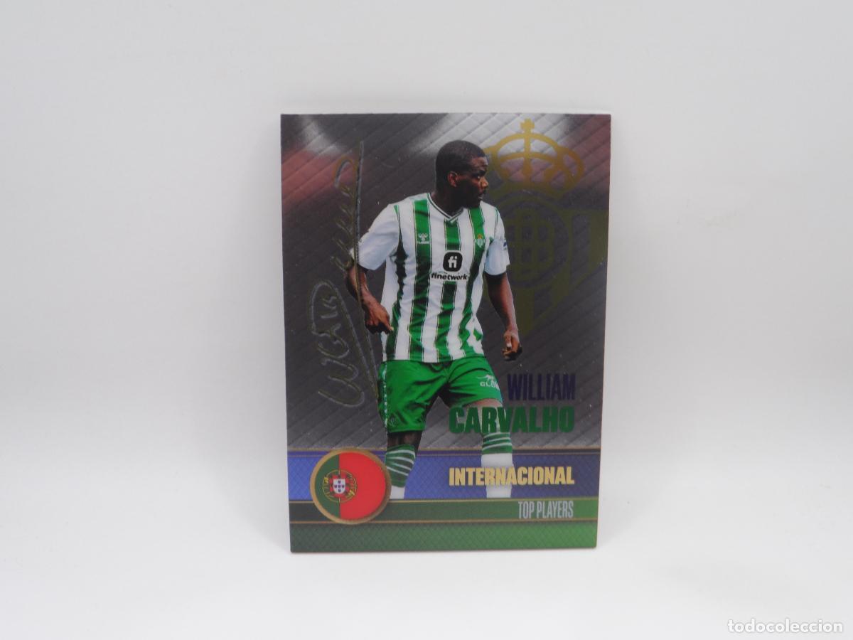 Fu&szlig;ball-Sticker: 30 WILLIAM CARVALHO TOP PLAYERS BETIS MUNDICROMO 2023 LA VIDA EN VERDE