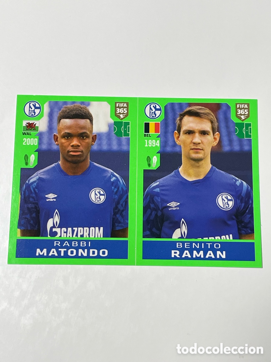 Cromos de Futebol: Rabbi Matondo - Benito Raman Schalke 04 Panini 365 19/20 #197