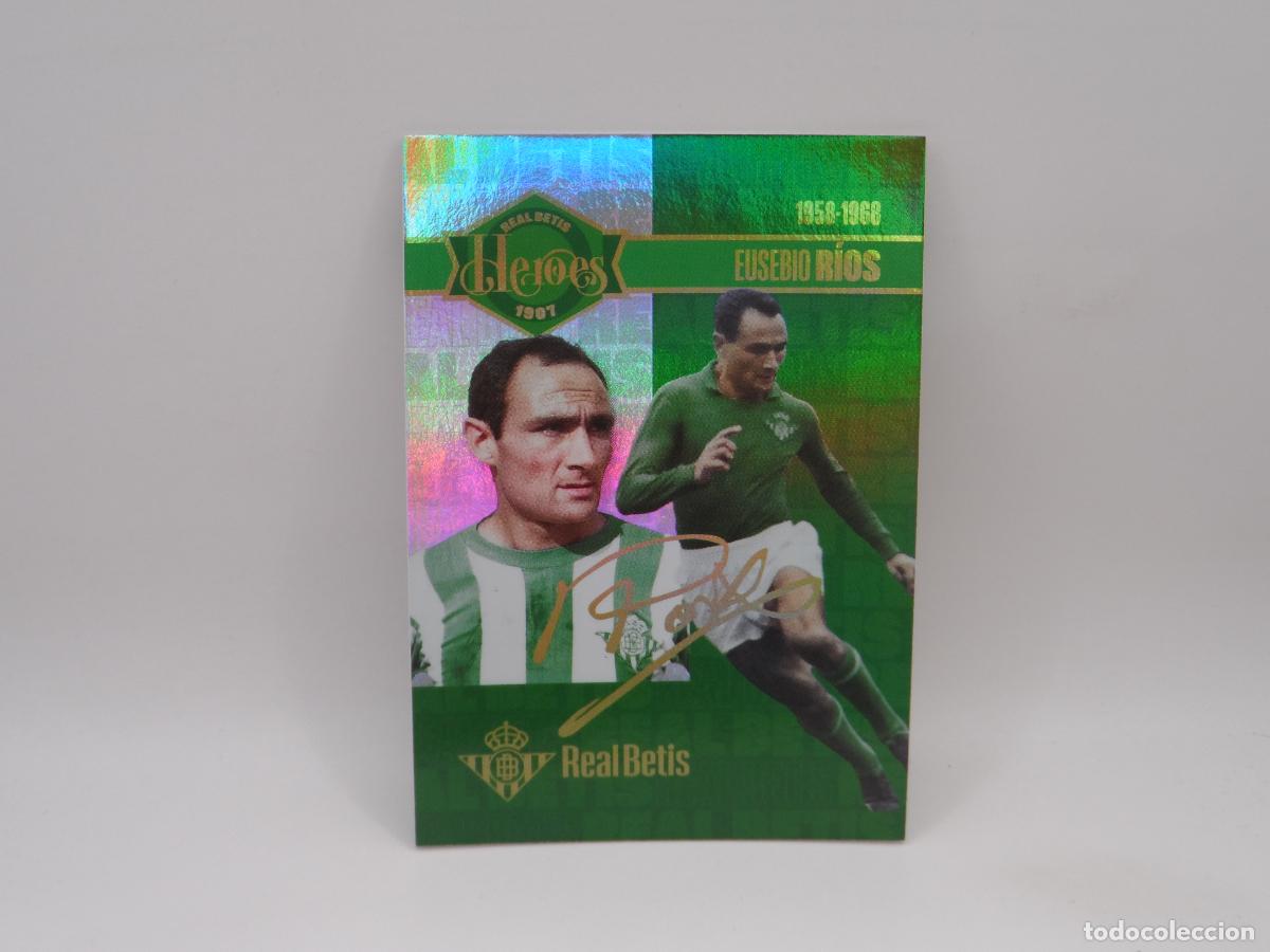 Cromos de Futebol: 22 EUSEBIO RIOS BETIS MUNDICROMO 2023 LA VIDA EN VERDE