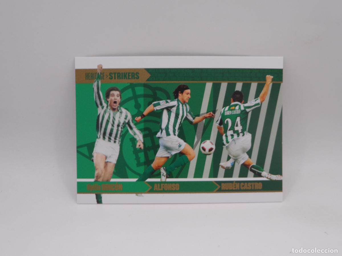 Cromos de Futebol: 68 HERITAGE STRIKES BETIS MUNDICROMO 2023 LA VIDA EN VERDE RUBEN CASTRO ALFONSO RINCON