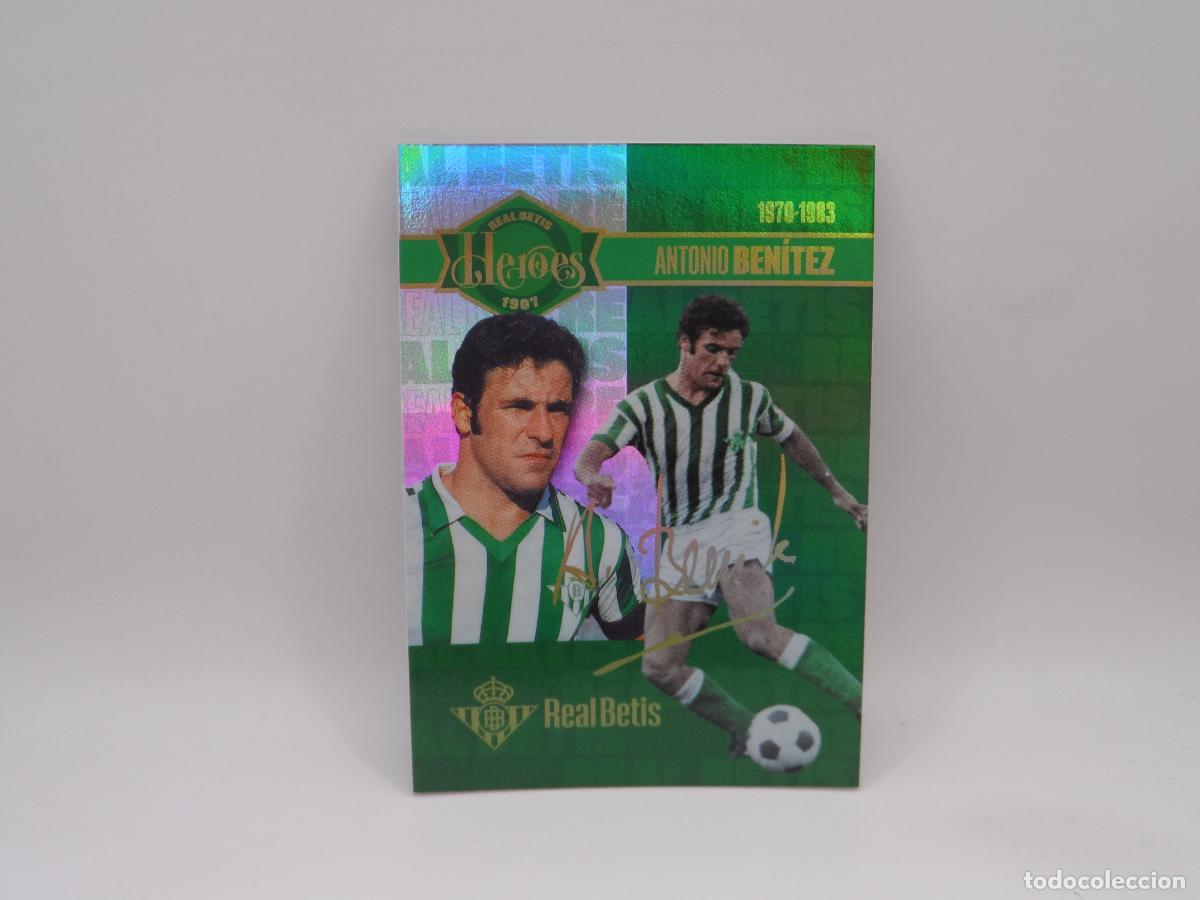 Cromos de Futebol: 25 ANTONIO BENITEZ BETIS MUNDICROMO 2023 LA VIDA EN VERDE