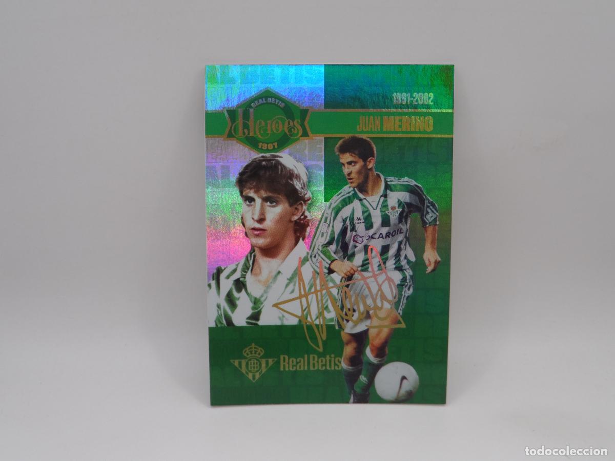 Figurine di Calcio: 33 JUAN MERINO BETIS MUNDICROMO 2023 LA VIDA EN VERDE