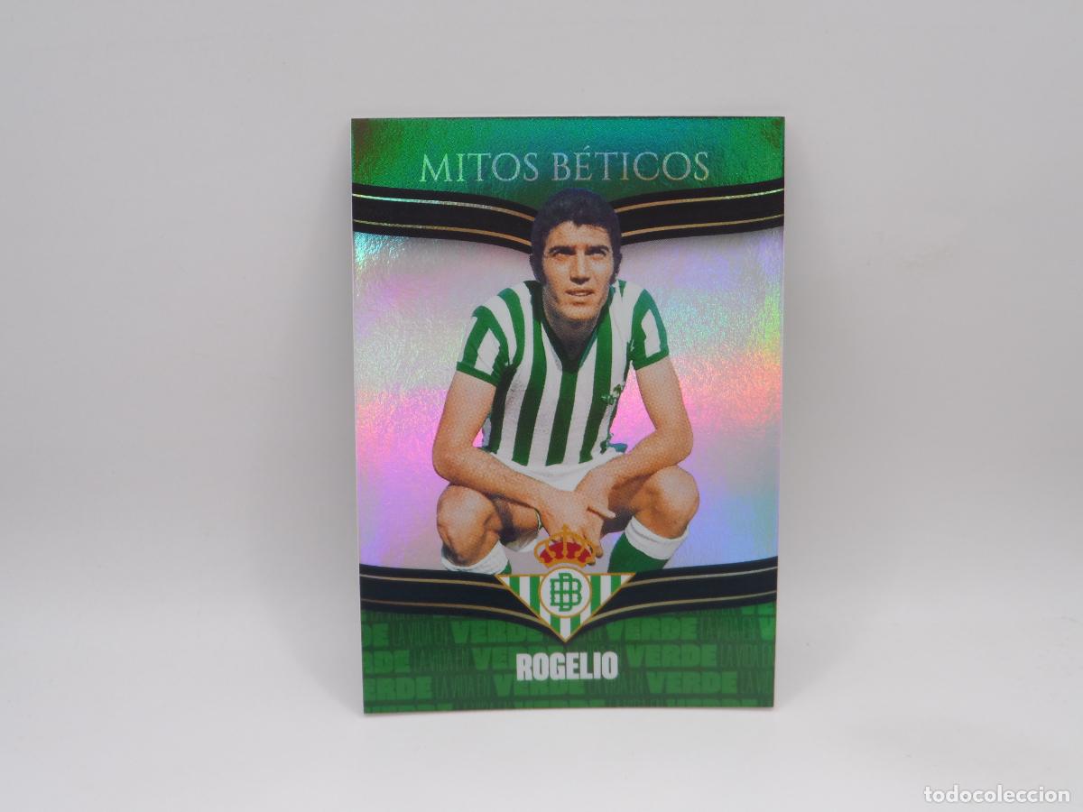 Cromos de Futebol: 2 ROGELIO MITOS BETICOS BETIS MUNDICROMO 2023 LA VIDA EN VERDE