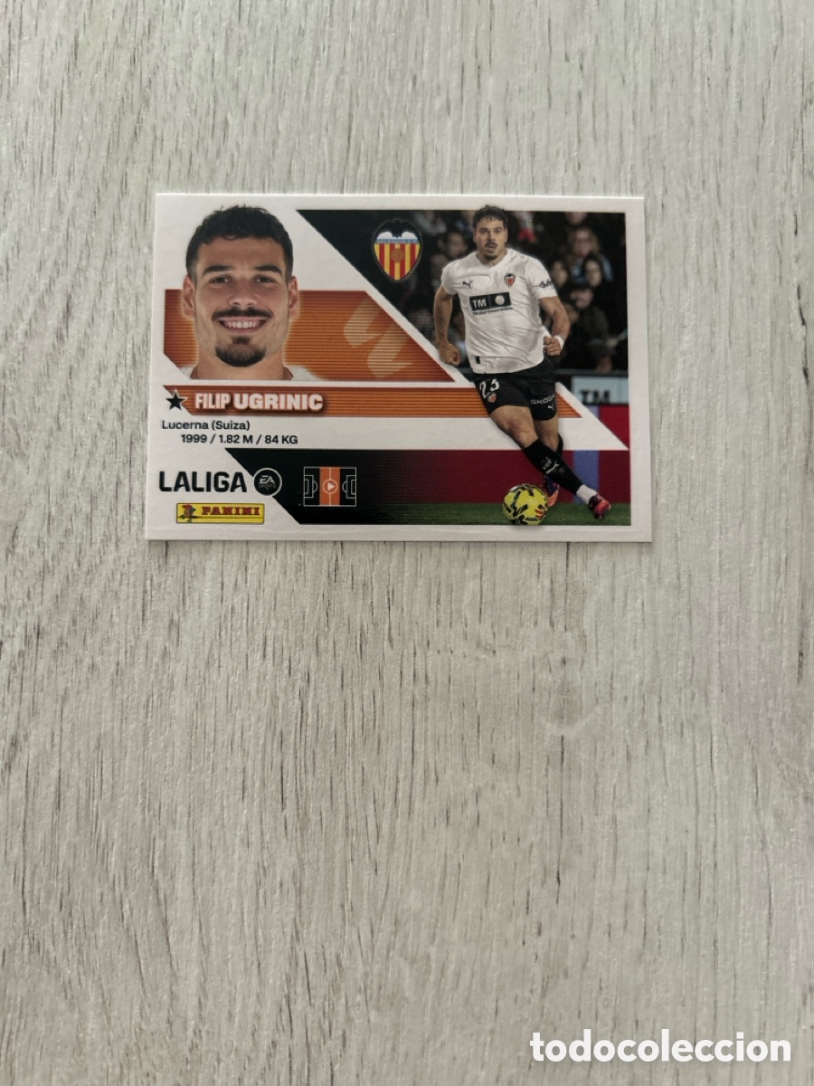 Football Stickers: Ugrinic 15 Valencia Liga Este 2026/27 26-27 Panini