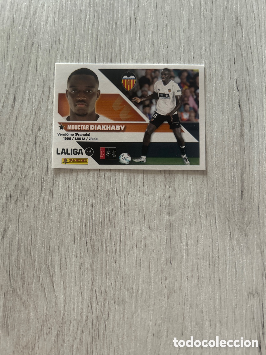 Football Stickers: Diakhaby 8B 8 B Valencia Liga Este 2026/27 26-27 Panini