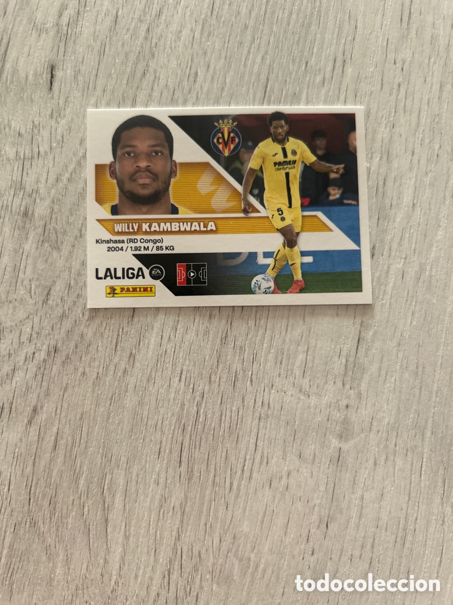Football Stickers: Kambwala 8A 8 A Villarreal Liga Este 2026/27 26-27 Panini