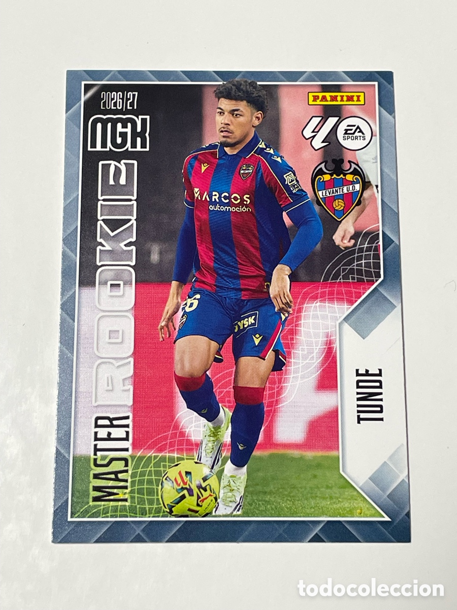 Football Stickers: Kareem Tunde Levante Panini Megacracks 26/27 Master Rookie #421