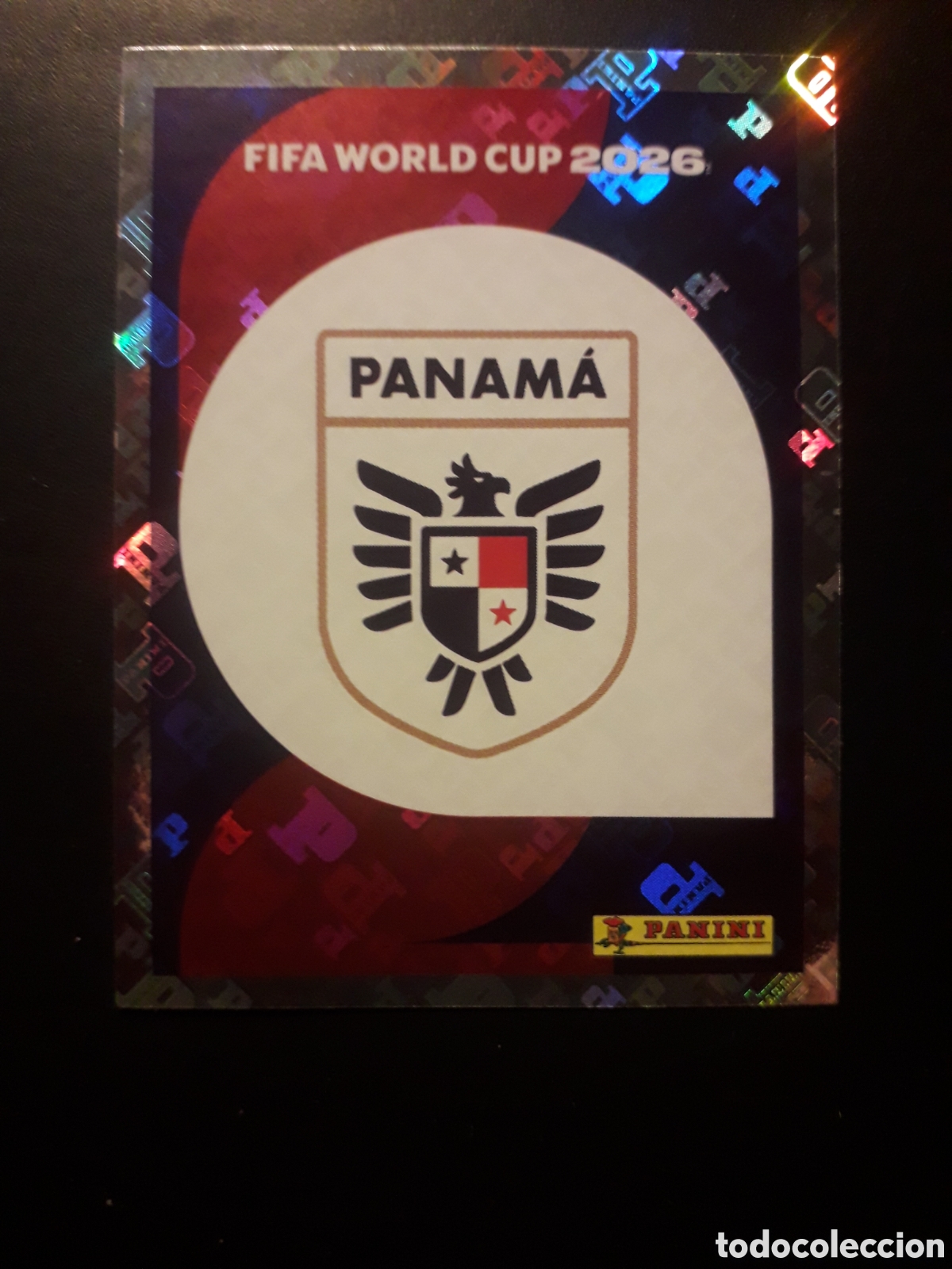 Cromos de Futebol: ESCUDO PANAM&Aacute; PAN 1 MUNDIAL F&Uacute;TBOL 2026 FIFA WORLD CUP PANINI SIN PEGAR PEDIDO M&Iacute;NIMO 3&euro;