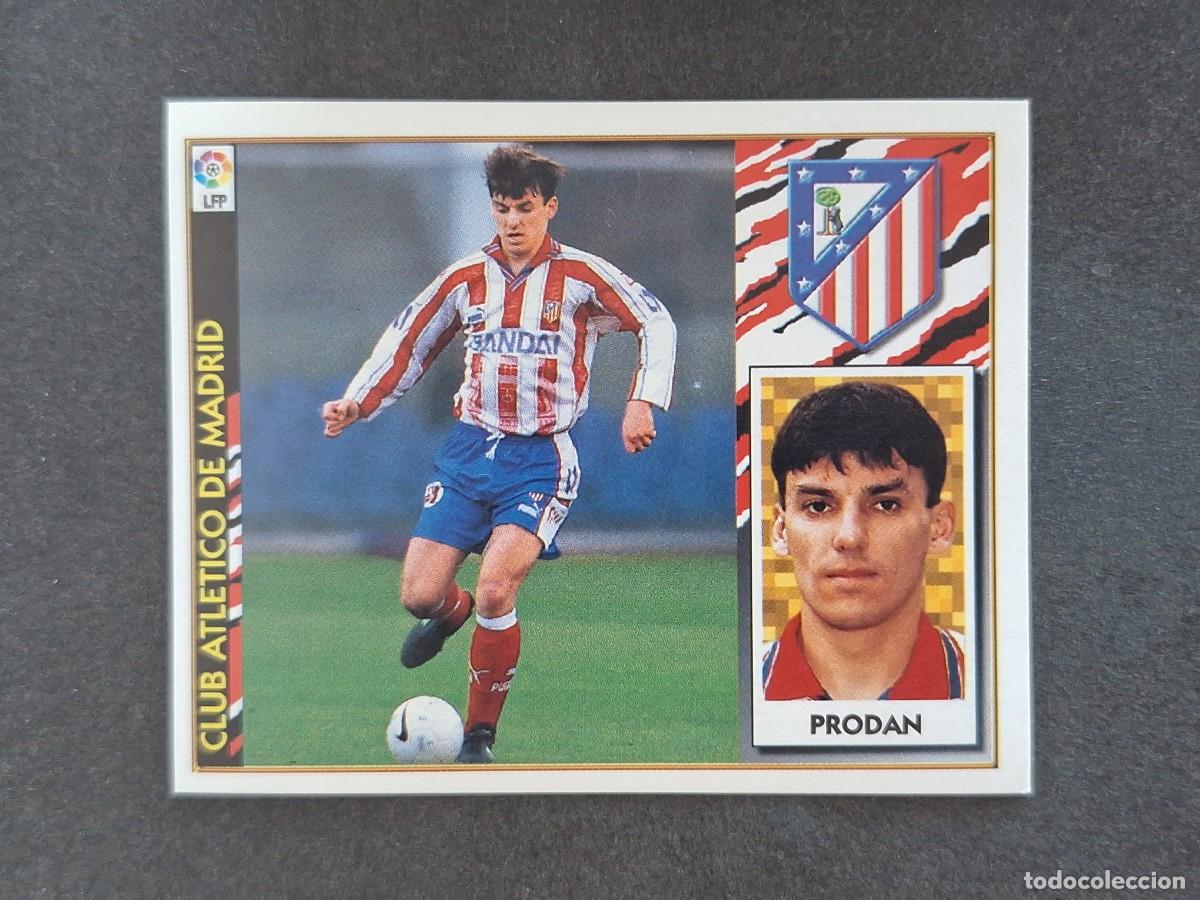 Fu&szlig;ball-Sticker: L4 PRODAN ATLETICO DE MADRID LIGA ESTE 1997 1998 97 98 NUNCA PEGADO SIN PEGAR