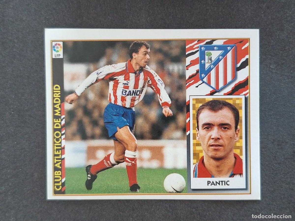 Fu&szlig;ball-Sticker: L4 PANTIC ATLETICO DE MADRID LIGA ESTE 1997 1998 97 98 NUNCA PEGADO SIN PEGAR