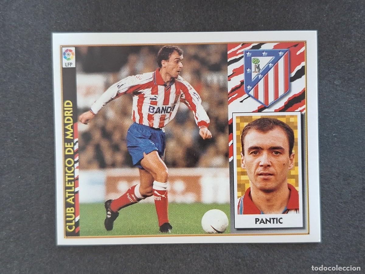 Fu&szlig;ball-Sticker: L4 PANTIC ATLETICO DE MADRID LIGA ESTE 1997 1998 97 98 NUNCA PEGADO SIN PEGAR