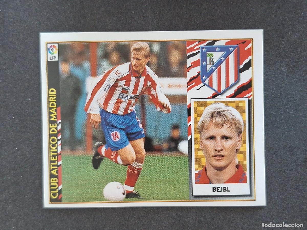 Fu&szlig;ball-Sticker: L4 BEJBL ATLETICO DE MADRID LIGA ESTE 1997 1998 97 98 NUNCA PEGADO SIN PEGAR