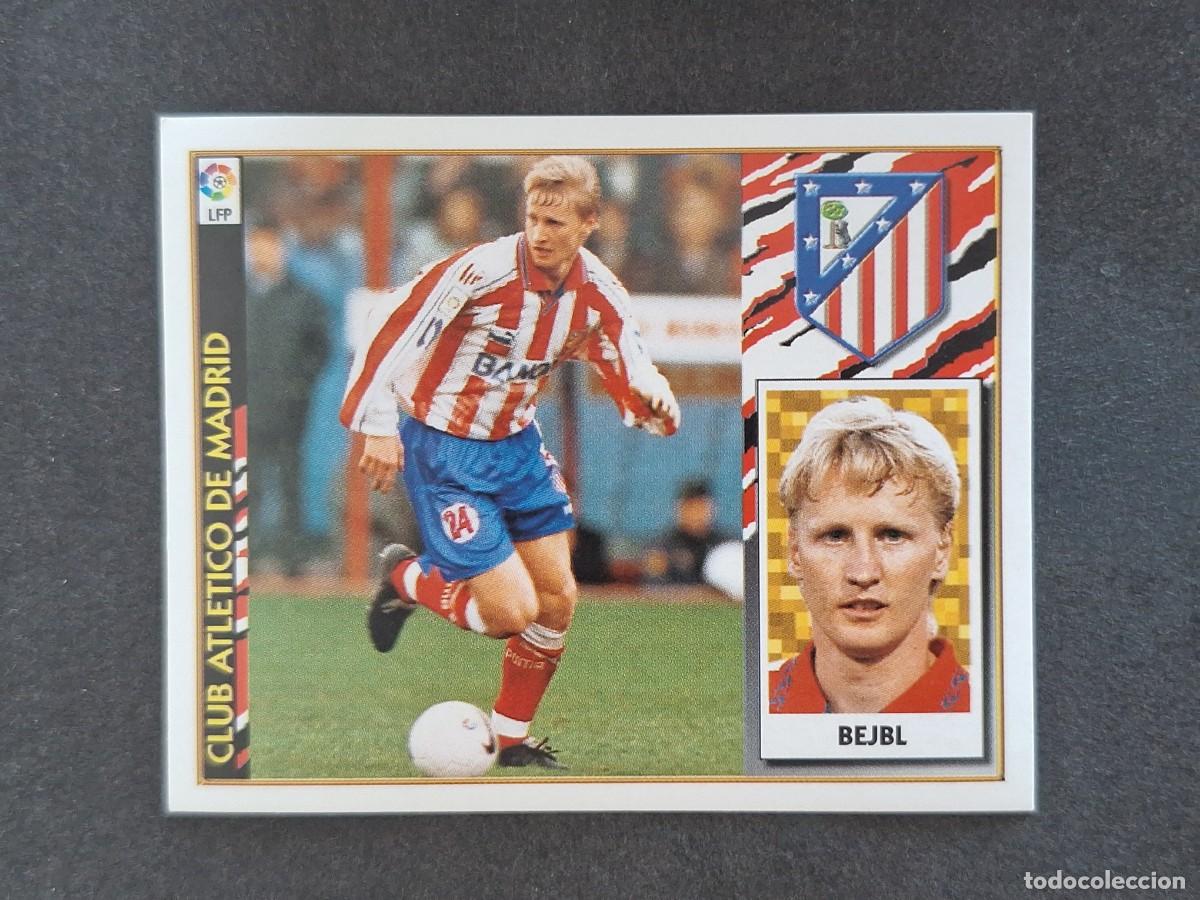 Fu&szlig;ball-Sticker: L4 BEJBL ATLETICO DE MADRID LIGA ESTE 1997 1998 97 98 NUNCA PEGADO SIN PEGAR