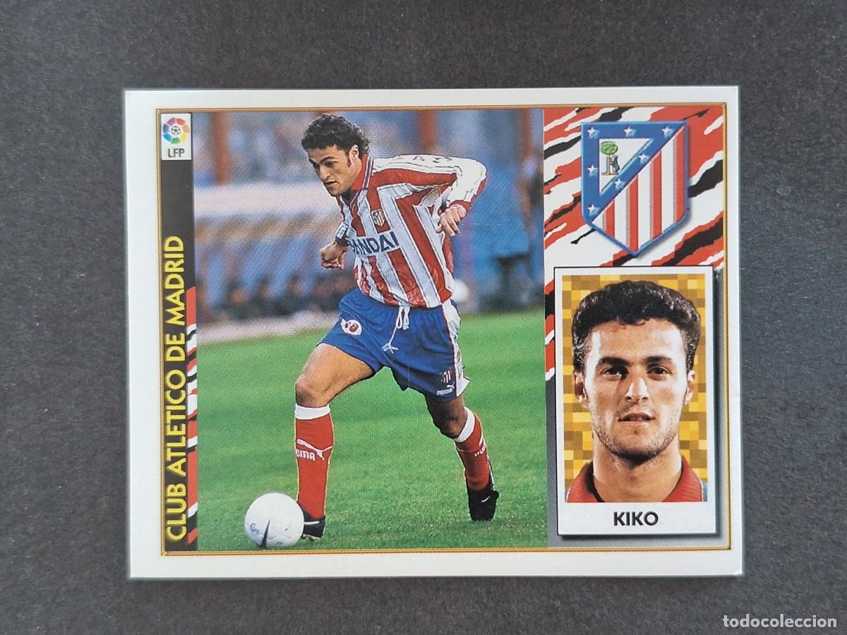 Football Stickers: L4 KIKO ATLETICO DE MADRID LIGA ESTE 1997 1998 97 98 NUNCA PEGADO SIN PEGAR
