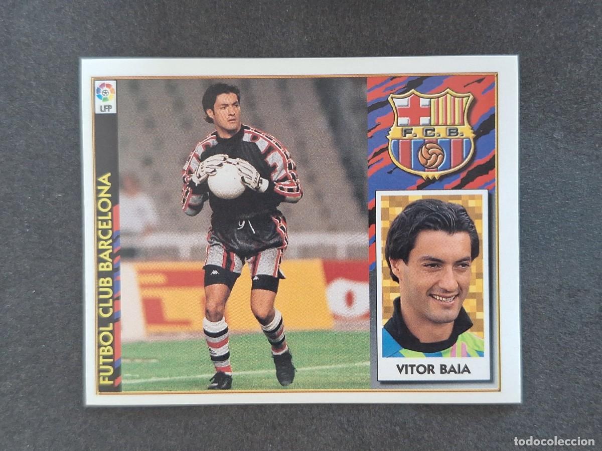 Football Stickers: L4 VITOR BAIA F. C. BARCELONA LIGA ESTE 1997 1998 97 98 NUNCA PEGADO SIN PEGAR