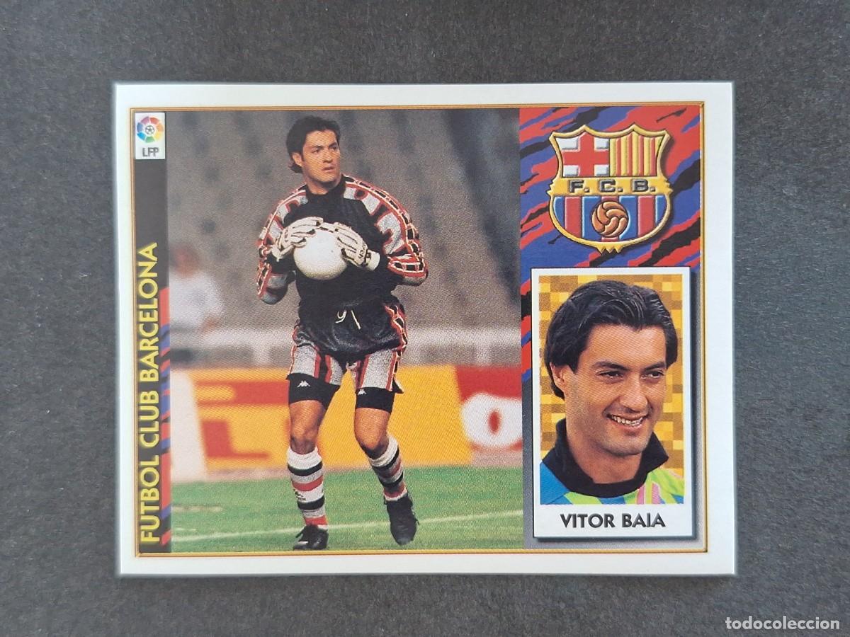 Football Stickers: L4 VITOR BAIA F. C. BARCELONA LIGA ESTE 1997 1998 97 98 NUNCA PEGADO SIN PEGAR