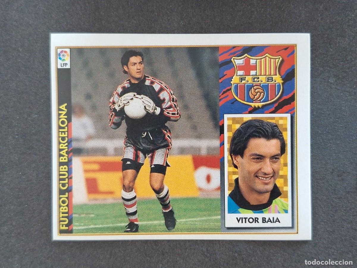 Football Stickers: L4 VITOR BAIA F. C. BARCELONA LIGA ESTE 1997 1998 97 98 NUNCA PEGADO SIN PEGAR