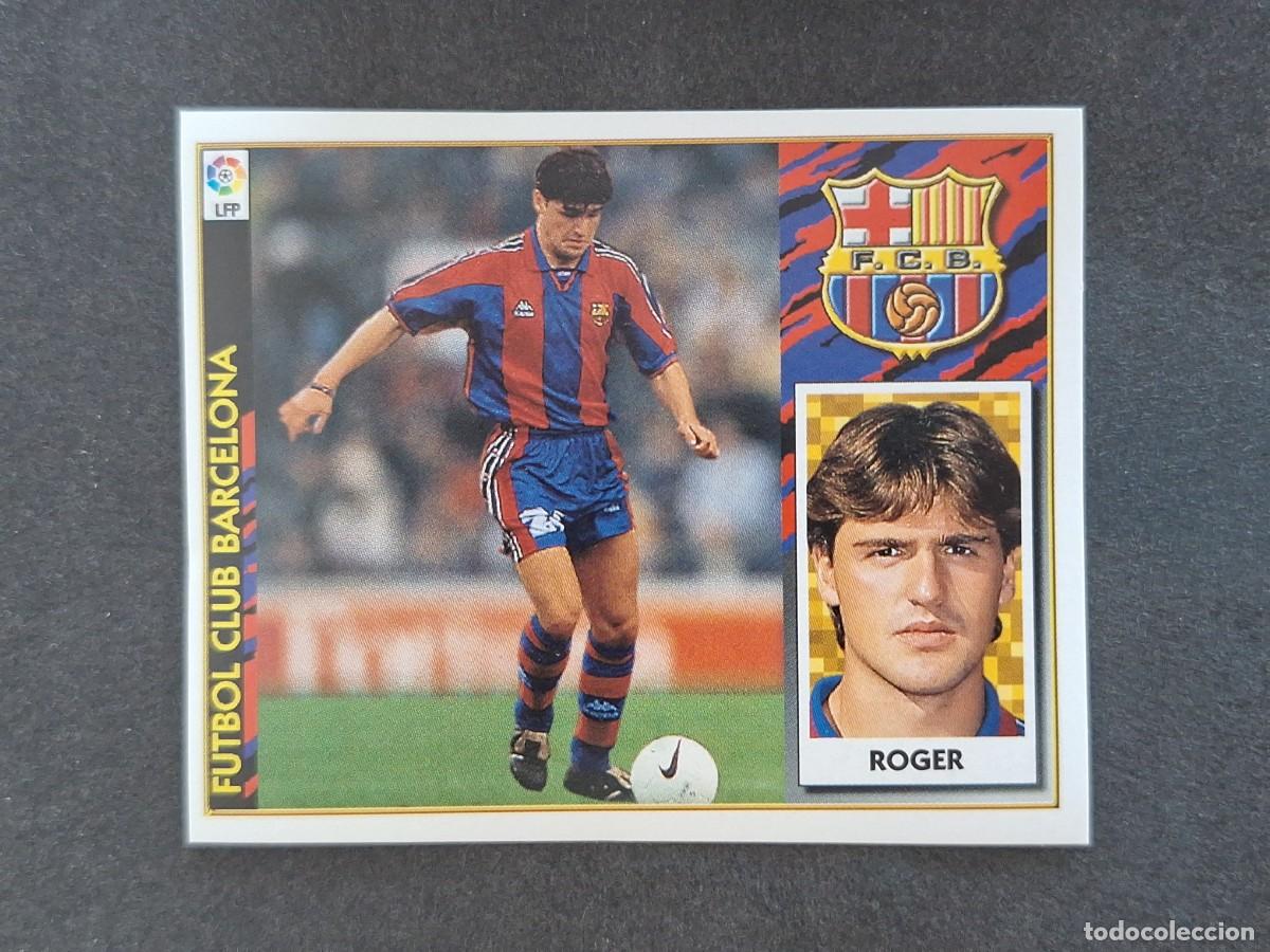 Cromos de Futebol: L4 ROGER F. C. BARCELONA LIGA ESTE 1997 1998 97 98 NUNCA PEGADO SIN PEGAR