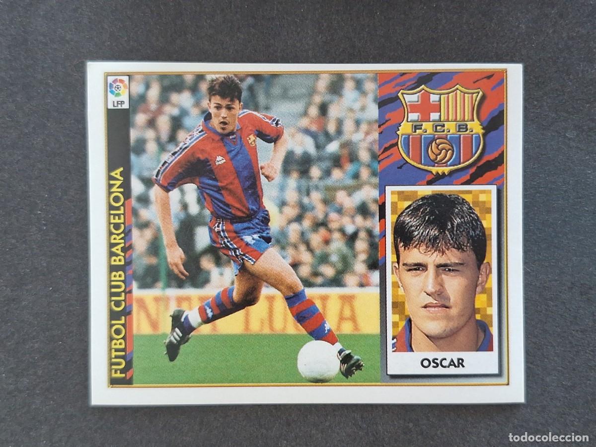 Cromos de Futebol: L4 OSCAR F. C. BARCELONA LIGA ESTE 1997 1998 97 98 NUNCA PEGADO SIN PEGAR