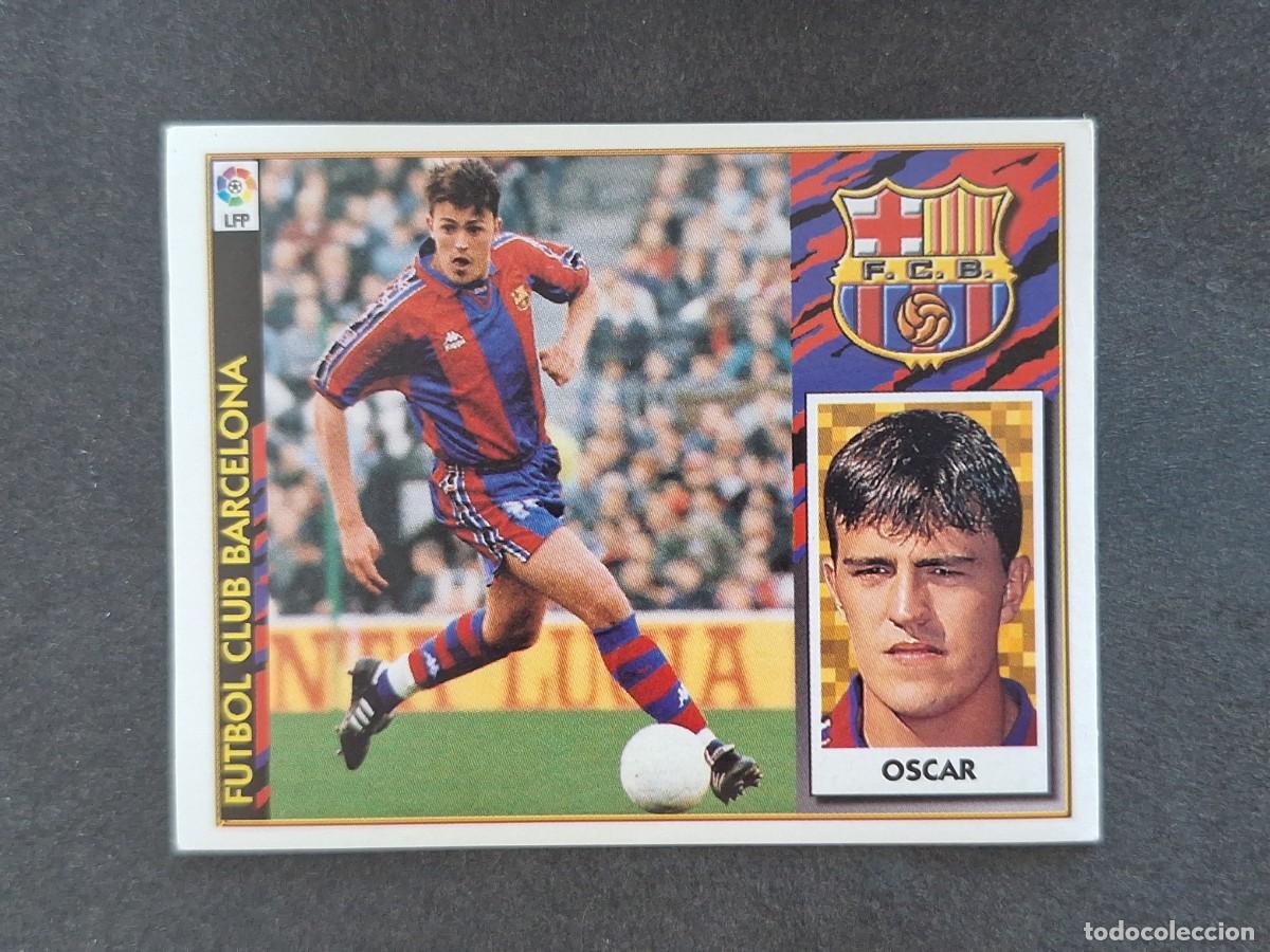 Cromos de Futebol: L4 OSCAR F. C. BARCELONA LIGA ESTE 1997 1998 97 98 NUNCA PEGADO SIN PEGAR