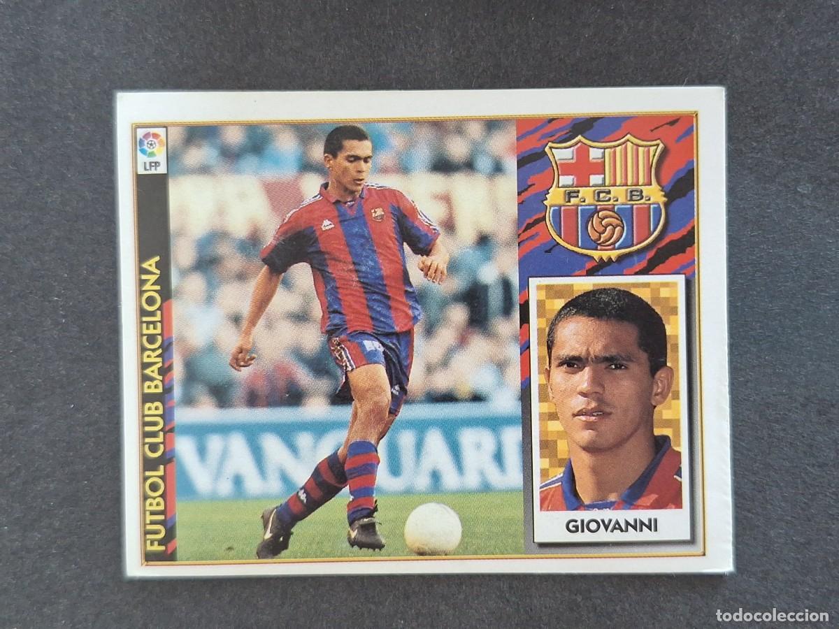 Cromos de Futebol: L4 GIOVANNI F. C. BARCELONA LIGA ESTE 1997 1998 97 98 NUNCA PEGADO SIN PEGAR
