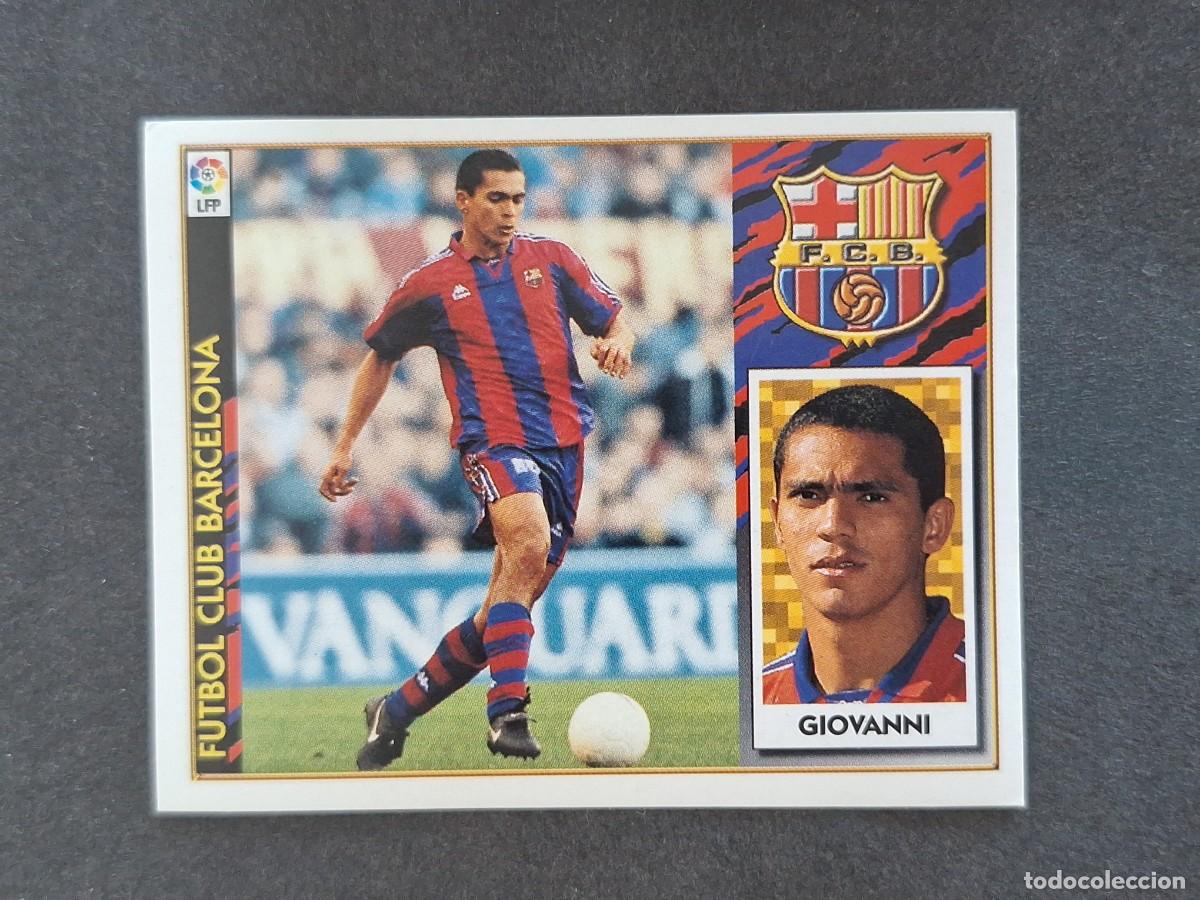 Cromos de Futebol: L4 GIOVANNI F. C. BARCELONA LIGA ESTE 1997 1998 97 98 NUNCA PEGADO SIN PEGAR