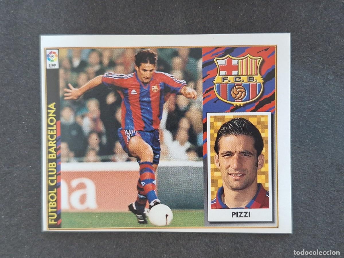 Cromos de Futebol: L4 PIZZI F. C. BARCELONA LIGA ESTE 1997 1998 97 98 NUNCA PEGADO SIN PEGAR