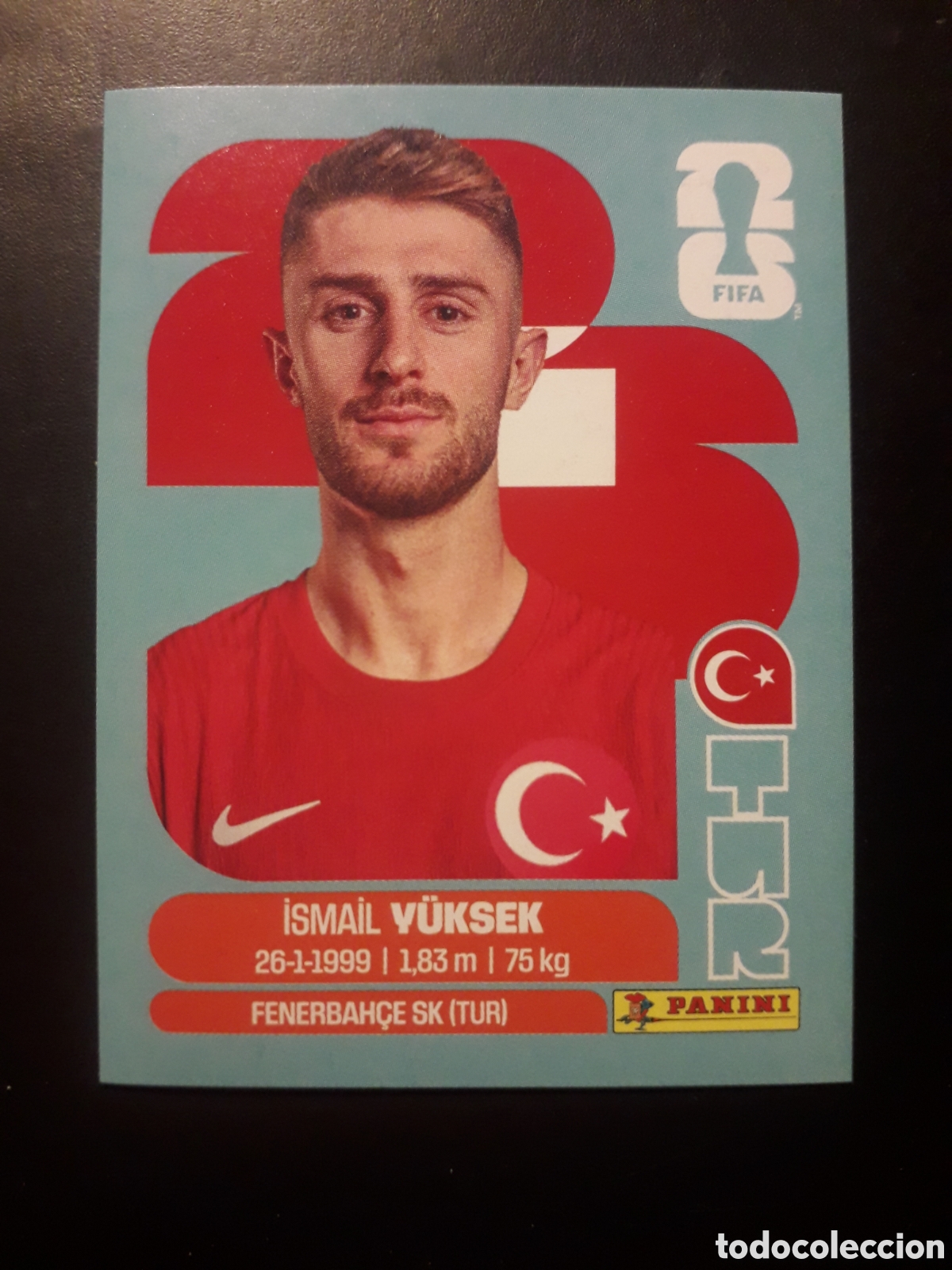 Cromos de Futebol: Y&Uuml;KSEK TURQU&Iacute;A TUR 10 MUNDIAL F&Uacute;TBOL 2026 FIFA WORLD CUP PANINI SIN PEGAR PEDIDO M&Iacute;NIMO 3&euro;