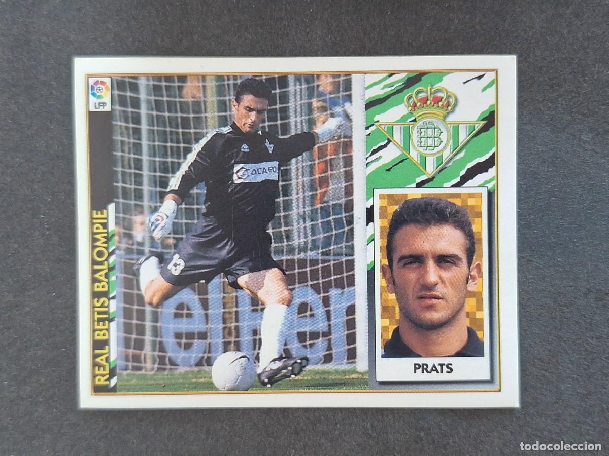 Cromos de Futebol: L4 PRATS REAL BETIS BALOMPIE LIGA ESTE 1997 1998 97 98 NUNCA PEGADO SIN PEGAR