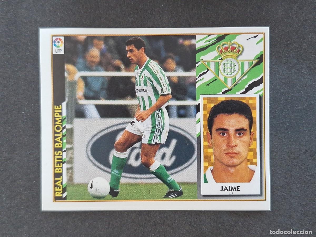 Cromos de Futebol: L4 JAIME REAL BETIS BALOMPIE LIGA ESTE 1997 1998 97 98 NUNCA PEGADO SIN PEGAR