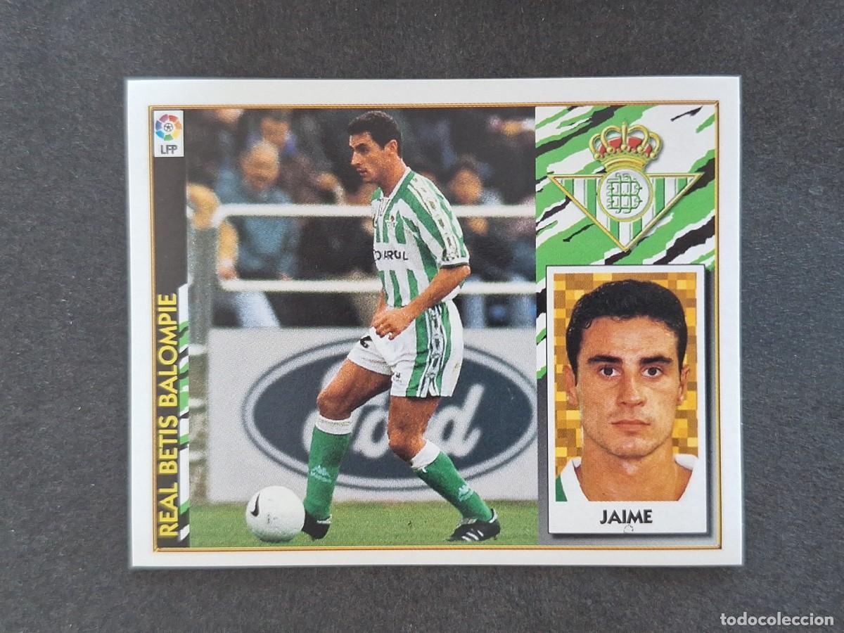 Cromos de Futebol: L4 JAIME REAL BETIS BALOMPIE LIGA ESTE 1997 1998 97 98 NUNCA PEGADO SIN PEGAR