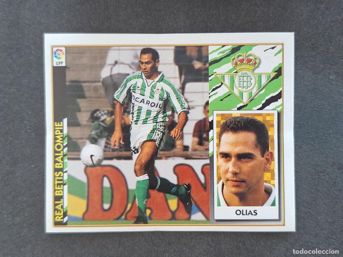 Fu&szlig;ball-Sticker: L4 OLIAS REAL BETIS BALOMPIE LIGA ESTE 1997 1998 97 98 NUNCA PEGADO SIN PEGAR