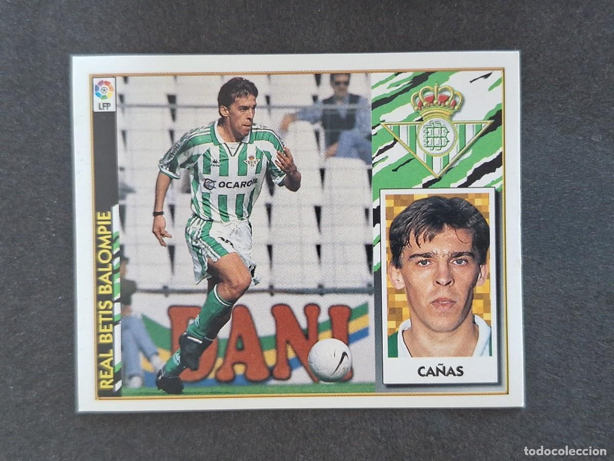 Fu&szlig;ball-Sticker: L4 CA&Ntilde;AS REAL BETIS BALOMPIE LIGA ESTE 1997 1998 97 98 NUNCA PEGADO SIN PEGAR
