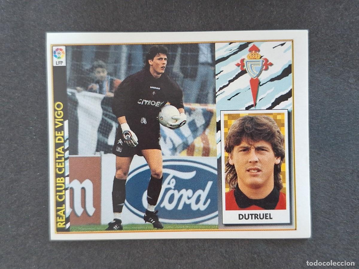Fu&szlig;ball-Sticker: L4 DUTRUEL CELTA DE VIGO LIGA ESTE 1997 1998 97 98 NUNCA PEGADO SIN PEGAR