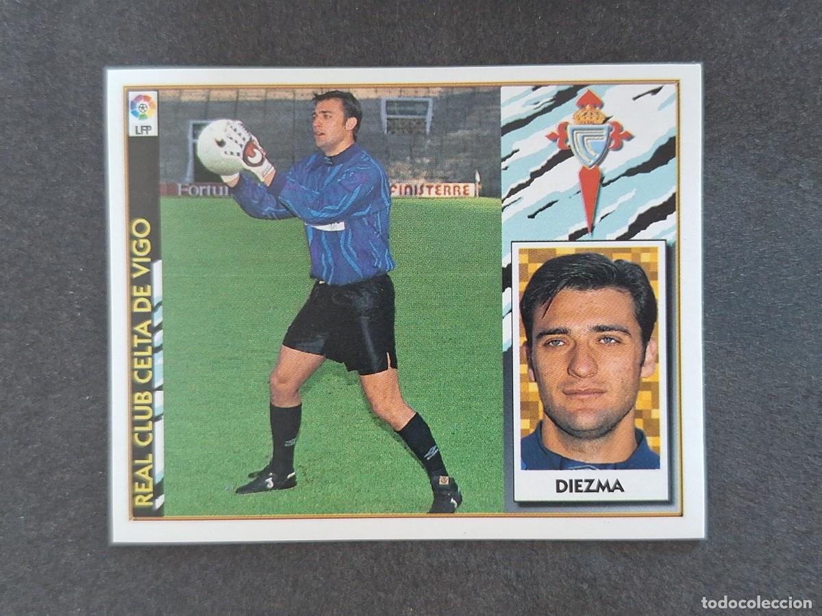 Fu&szlig;ball-Sticker: L4 DIEZMA CELTA DE VIGO LIGA ESTE 1997 1998 97 98 NUNCA PEGADO SIN PEGAR