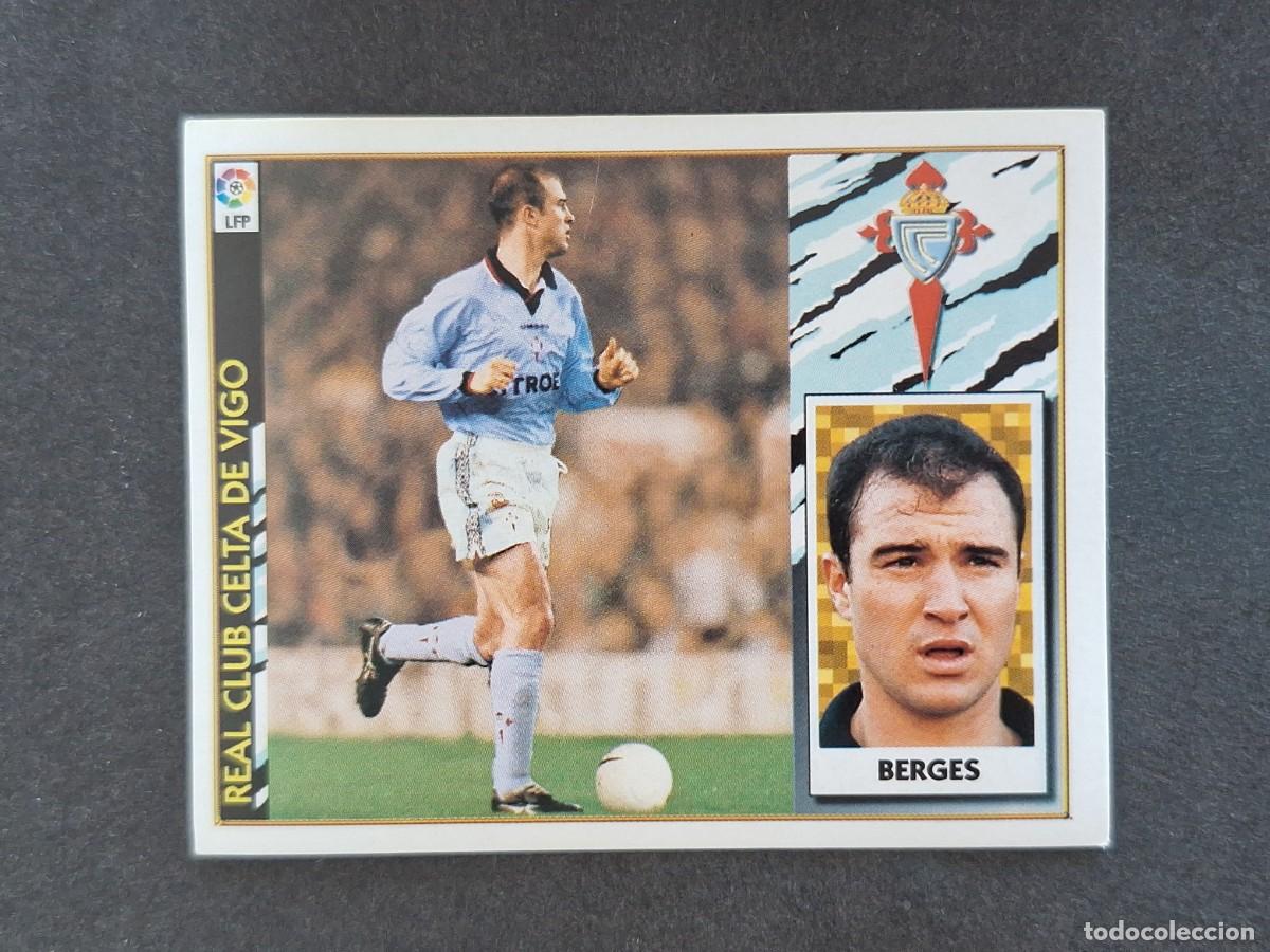 Cartes &agrave; collectionner de Football: L4 BERGES CELTA DE VIGO LIGA ESTE 1997 1998 97 98 NUNCA PEGADO SIN PEGAR