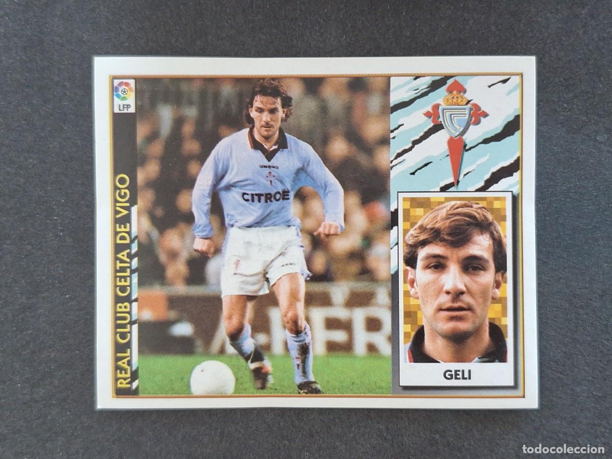 Cartes &agrave; collectionner de Football: L4 GELI CELTA DE VIGO LIGA ESTE 1997 1998 97 98 NUNCA PEGADO SIN PEGAR
