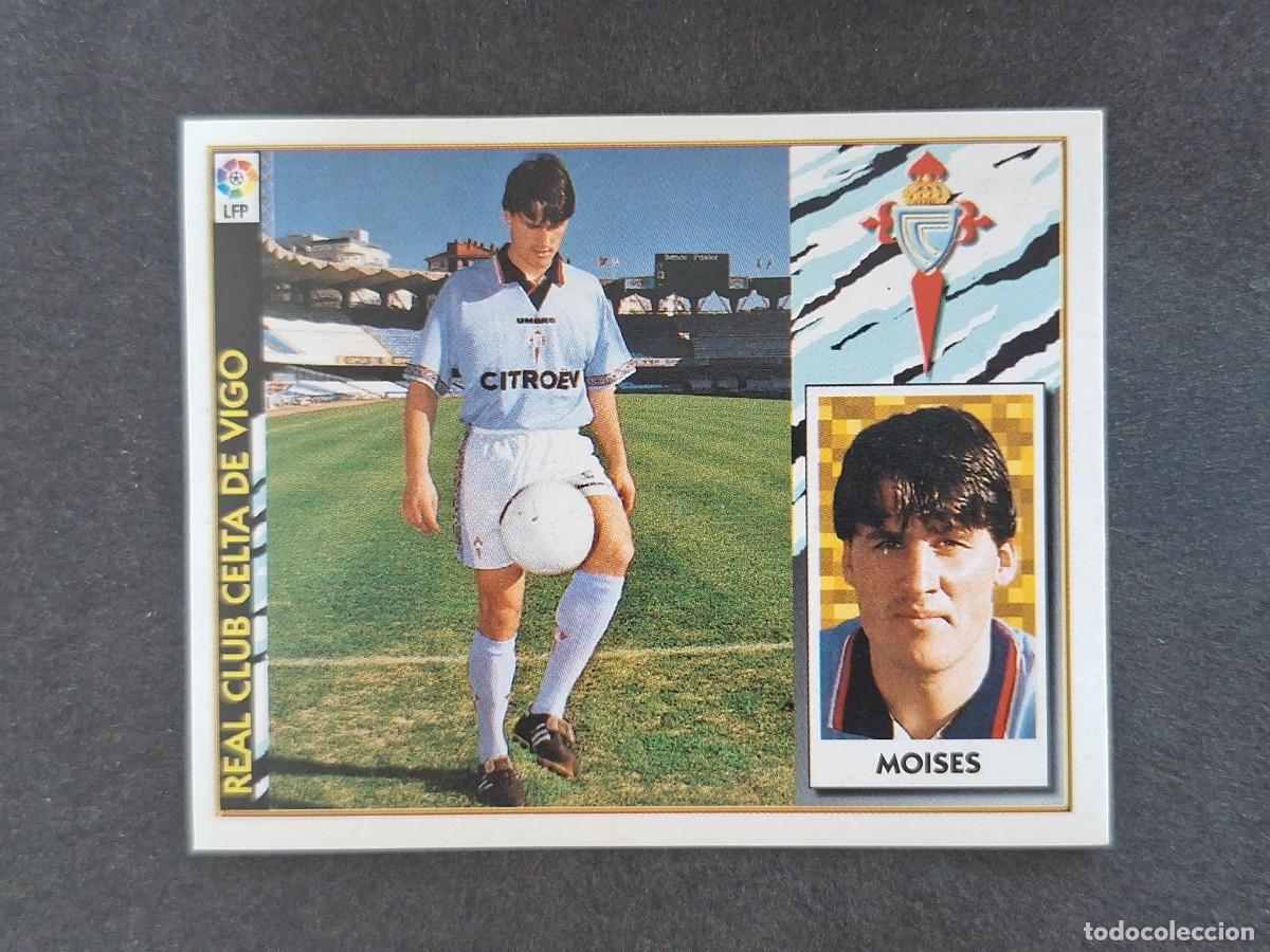 Cartes &agrave; collectionner de Football: L4 MOISES CELTA DE VIGO LIGA ESTE 1997 1998 97 98 NUNCA PEGADO SIN PEGAR