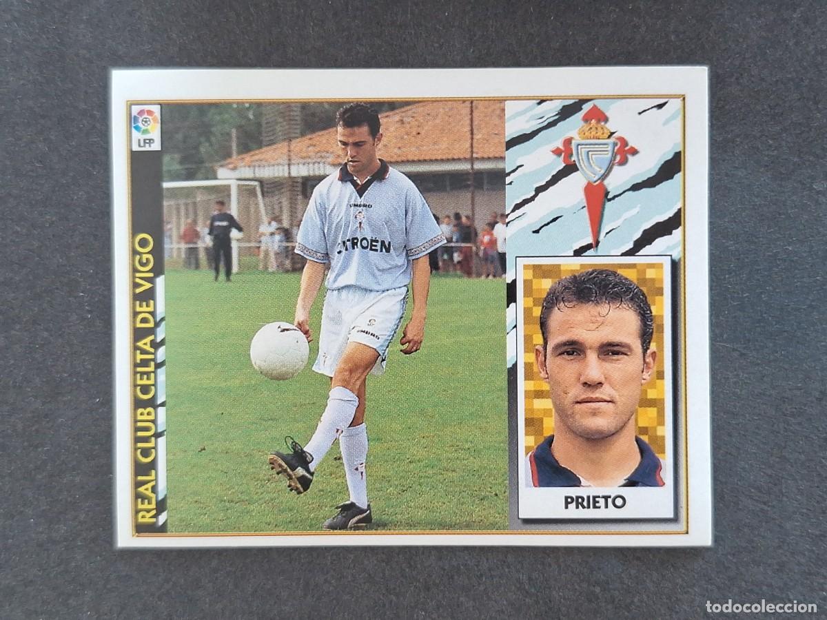 Cartes &agrave; collectionner de Football: L4 PRIETO CELTA DE VIGO LIGA ESTE 1997 1998 97 98 NUNCA PEGADO SIN PEGAR