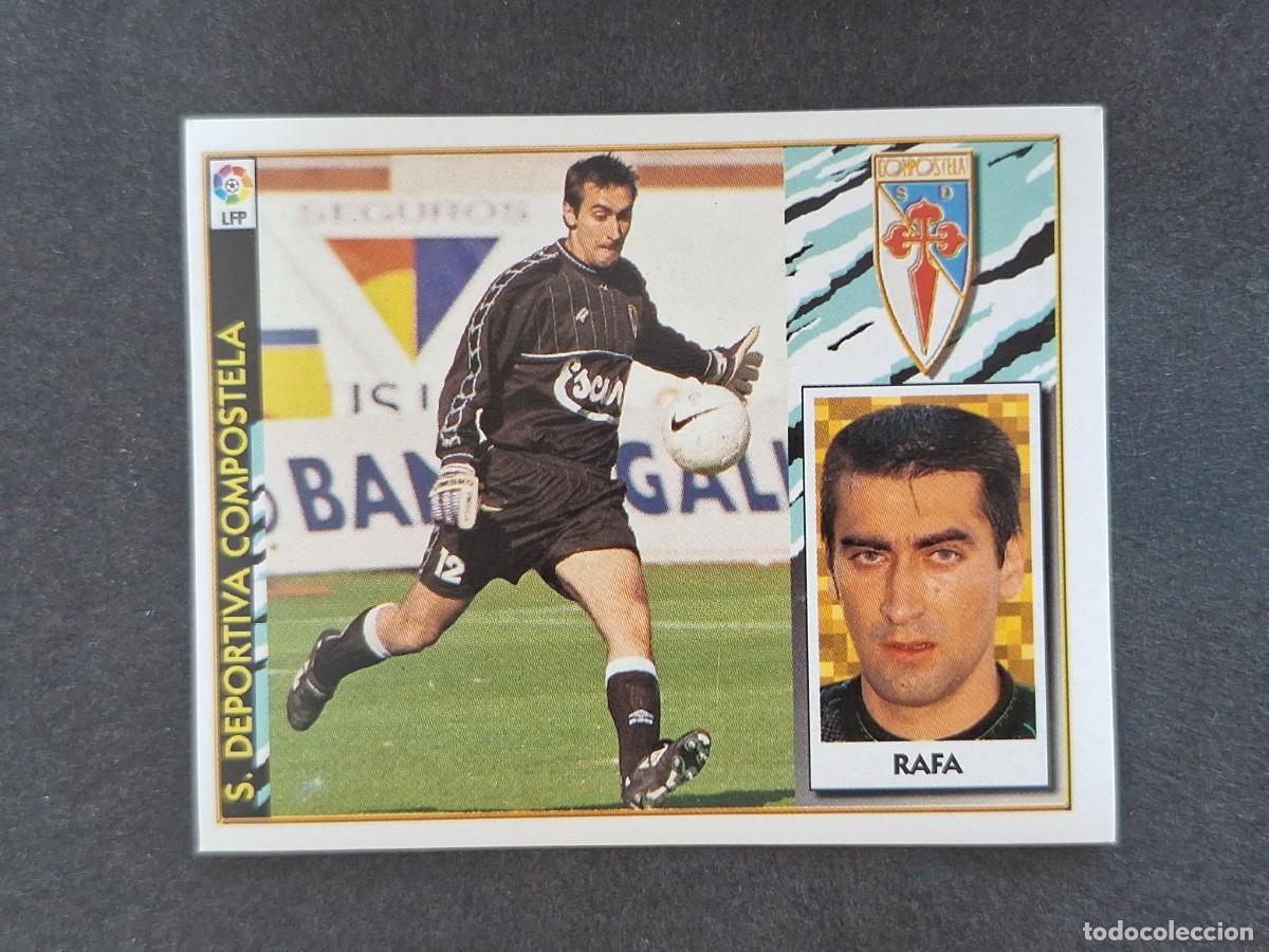 Cartes &agrave; collectionner de Football: L4 RAFA S. D. COMPOSTELA LIGA ESTE 1997 1998 97 98 NUNCA PEGADO SIN PEGAR