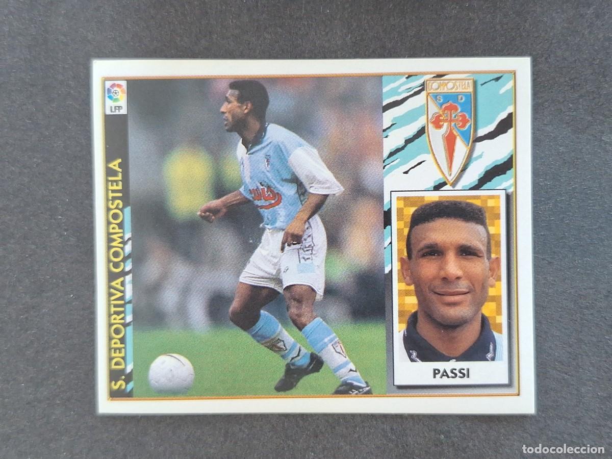 Cromos de f&uacute;tbol: L4 PASSI S. D. COMPOSTELA LIGA ESTE 1997 1998 97 98 NUNCA PEGADO SIN PEGAR