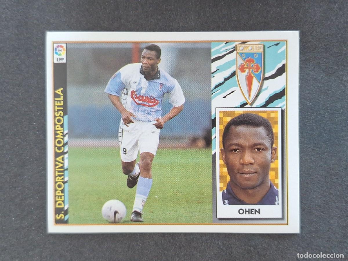 Football Stickers: L4 OHEN S. D. COMPOSTELA LIGA ESTE 1997 1998 97 98 NUNCA PEGADO SIN PEGAR