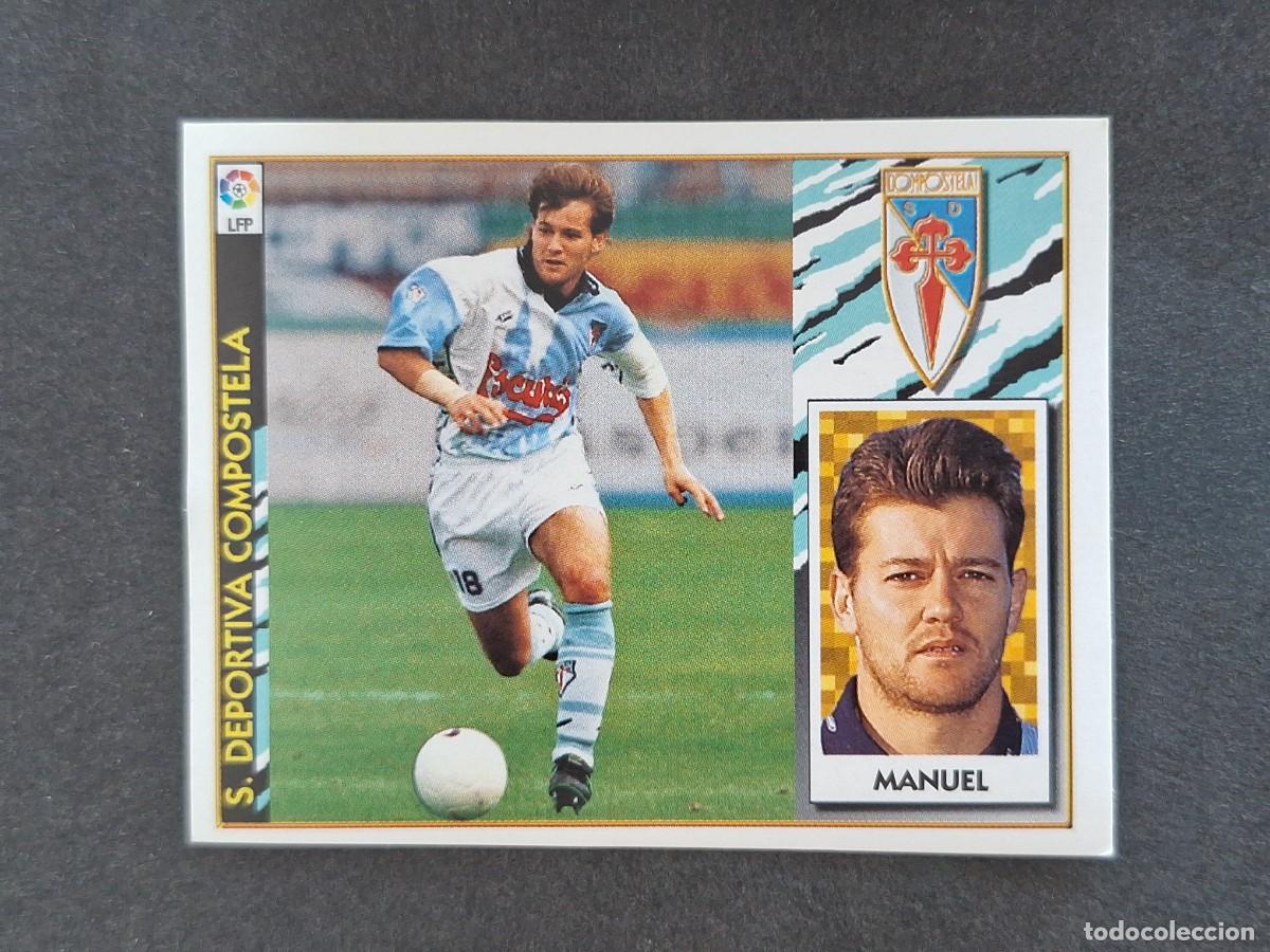 Football Stickers: L4 MANUEL S. D. COMPOSTELA LIGA ESTE 1997 1998 97 98 NUNCA PEGADO SIN PEGAR