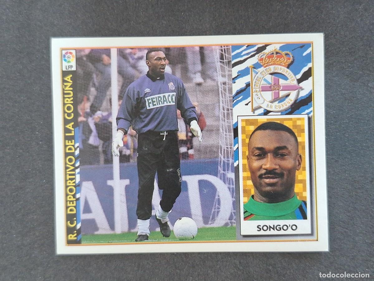 Football Stickers: L4 SONGO'O DEPORTIVO DE LA CORU&Ntilde;A LIGA ESTE 1997 1998 97 98 NUNCA PEGADO SIN PEGAR