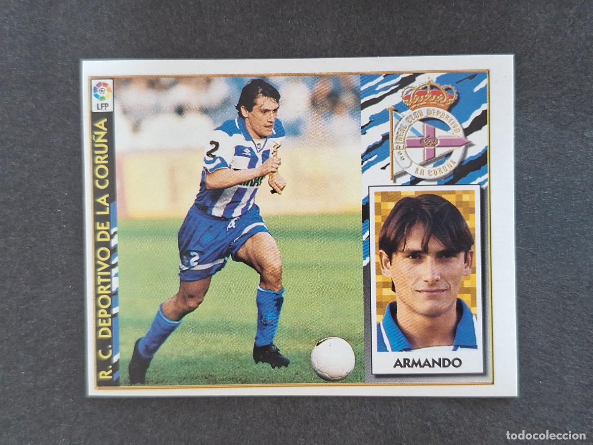 Football Stickers: L4 ARMANDO DEPORTIVO DE LA CORU&Ntilde;A LIGA ESTE 1997 1998 97 98 NUNCA PEGADO SIN PEGAR